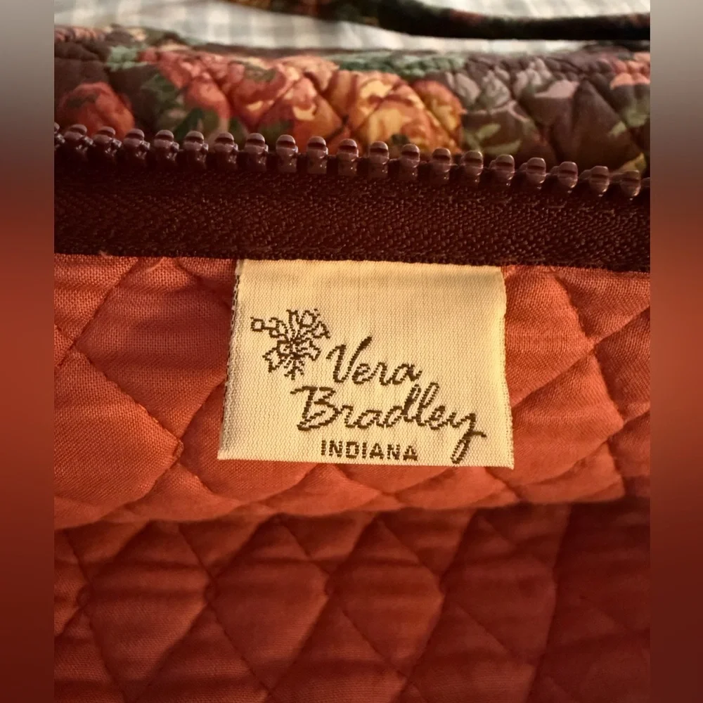 1993 Vintage Vera Bradley LARGE tote in pattern “Wildwood” Rare - Picture 6 of 14